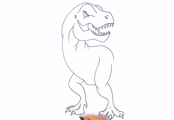 Як намалювати динозавра - малюємо багато різних видів динозаврів