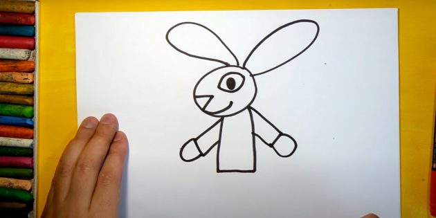 Як намалювати зайця - малюємо мультяшних і реалістичних зайців