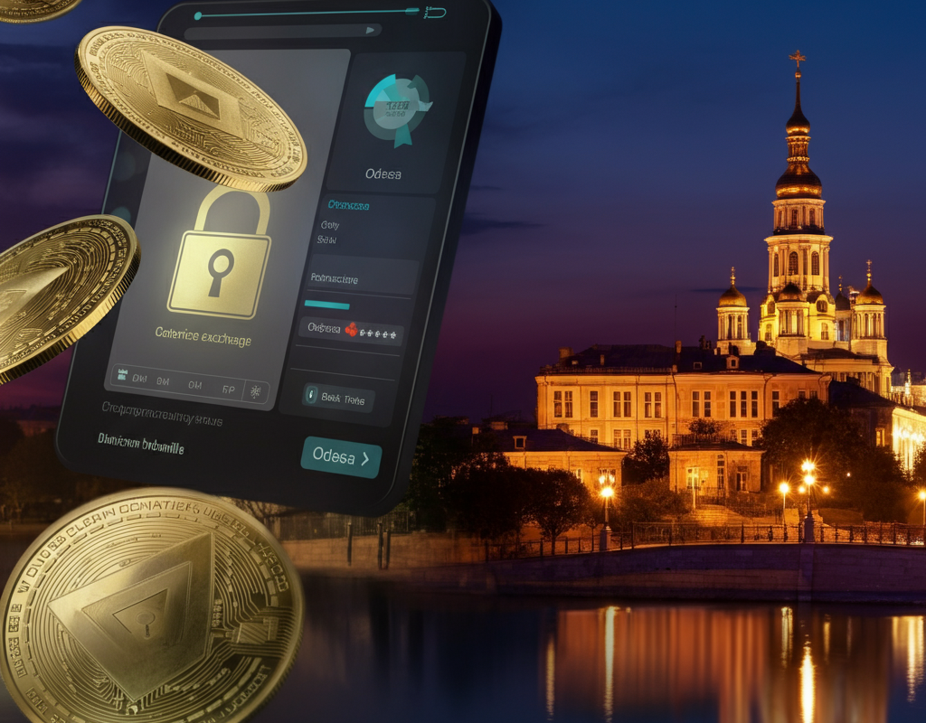 Обмен криптовалюты Одесса: как это работает и что нужно знать